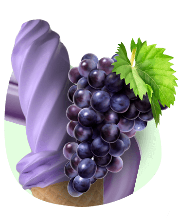 Conheça o nosso Sorvete sabor uva